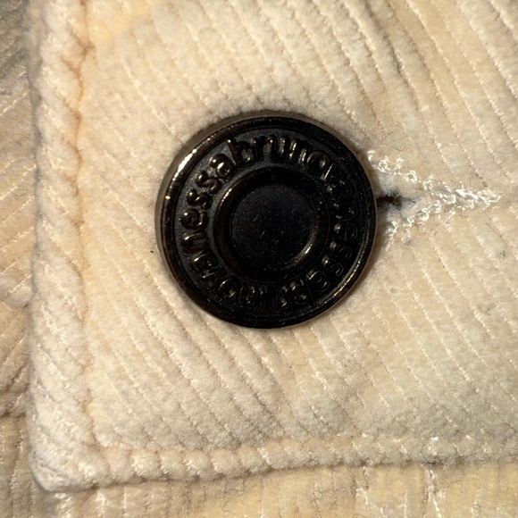 Vanessa Bruno Dompey Flare Pants Corduroy Cream Size EU 38 - Picture 9 of 10